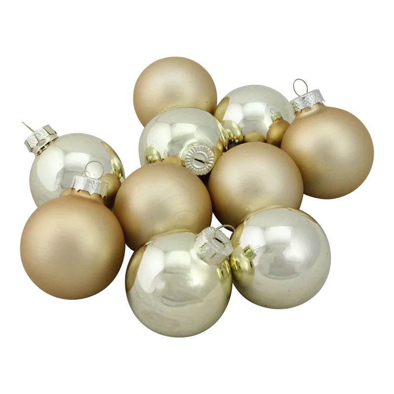 Ball Ornament Set of 10 | Wayfair North America