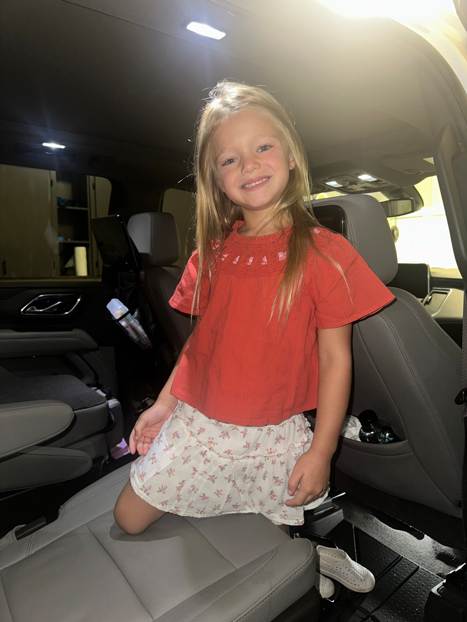 Kindergarten outfit of the day! She is wearing a size 4 in the skort and 5 in the top! 

#LTKFamily #LTKSaleAlert #LTKKids