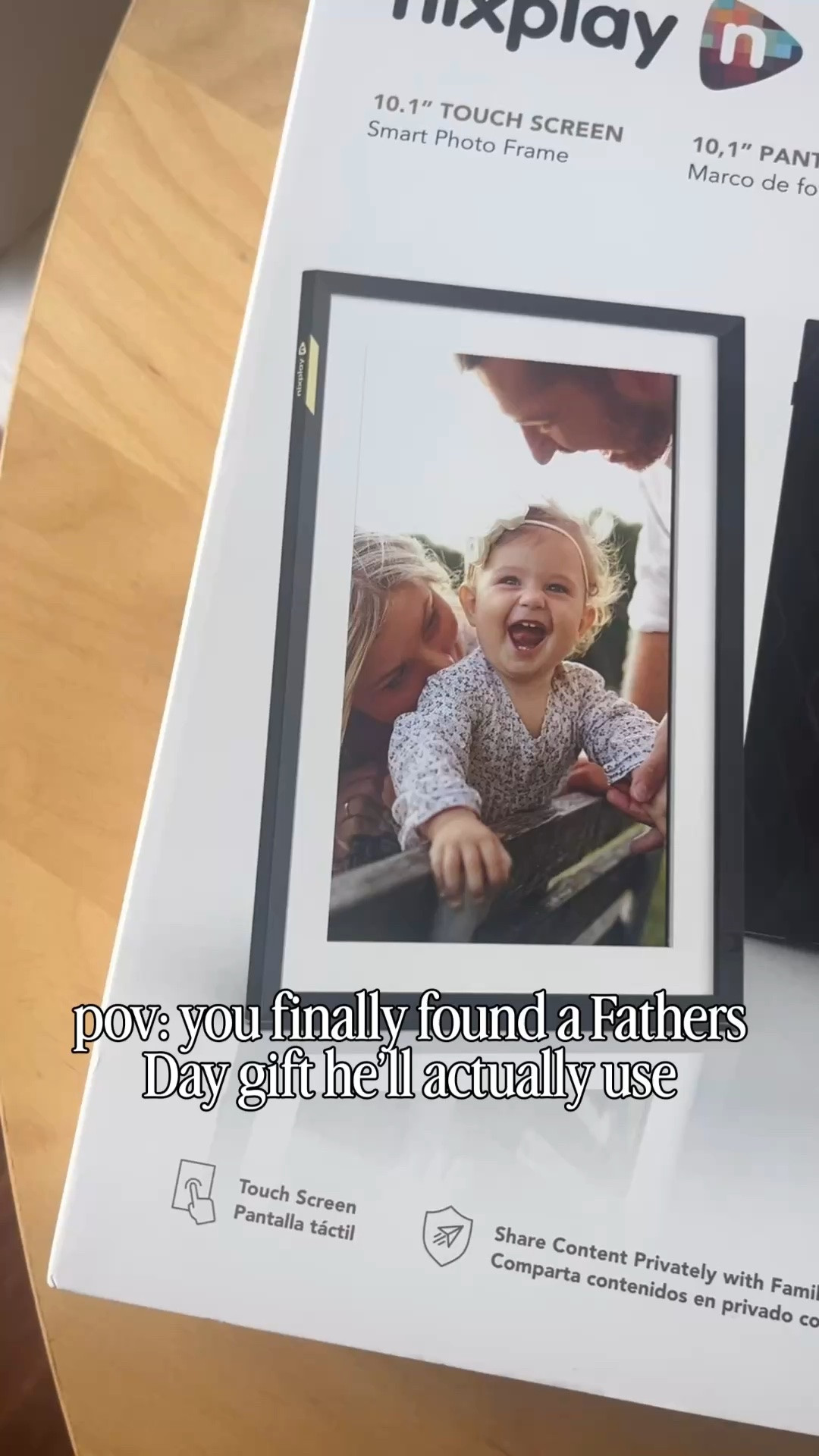 POV: You finally found a Father’s Day gift he’ll actually use 🥹🤍

Not another mug.
Not another last-minute gadget.
Something personal. Something meaningful.

I loaded this digital photo frame with some of our favorite memories before gifting it… and now new photos can be added instantly from our phones anytime. 🫶

Honestly one of those gifts that keeps getting better over time.
Perfect for dads, grandpas, or the guy who says he “doesn’t need anything.” 💛


Save this post for Father’s Day shopping + share this to someone who still has no idea what to get Dad

#fathersdaygiftideas #giftfordad #dadgiftideas #familymemories #amazonfinds

Father’s Day gift ideas, best Father’s Day gifts, gifts for dads, Father’s Day gift guide, unique gifts for dad, gifts for husbands, gifts for new dads, last minute Father’s Day gifts, affordable Father’s Day gifts, tech gifts for dads, DIY dad gift ideas, personalized Father’s Day gifts, Father’s Day Amazon finds, gifts for handy dads, Father’s Day essentials, cool dad gifts, practical gifts for dads, Father’s Day shopping ideas, trending Father’s Day gifts, Father’s Day deals and finds.