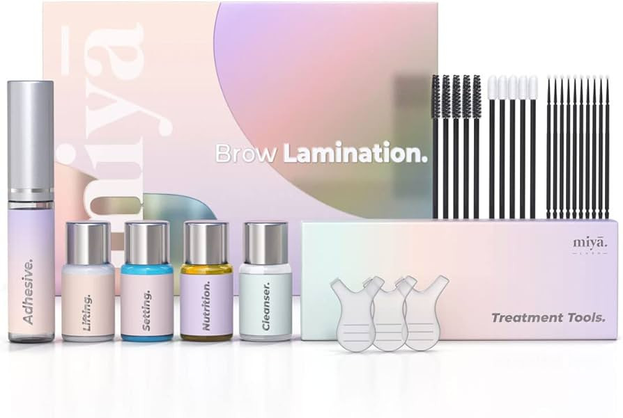 MIYA LASH | Brow Lamination Kit | Professional Eyebrow Lamination with Keratin | DIY Brow Lift Ki... | Amazon (UK)