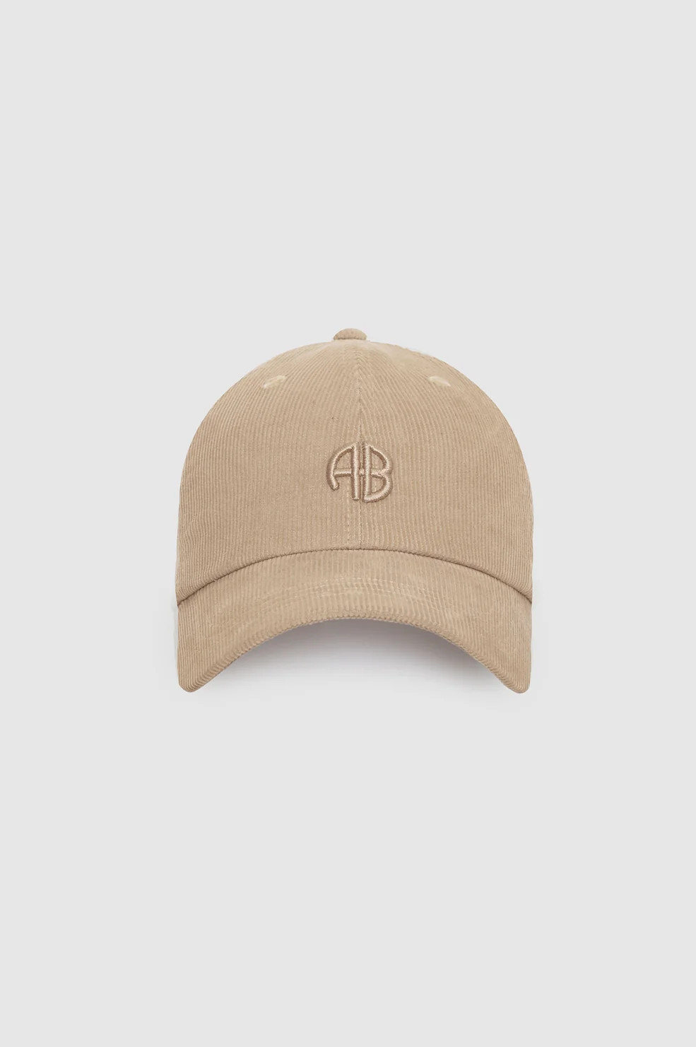 Jeremy Baseball Cap Ab Corduroy - Beige | Anine Bing