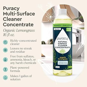 Puracy Multi-Surface Cleaner Concentrate - Plant-Powered Everyday Surface Cleaner - Natural All P... | Amazon (US)