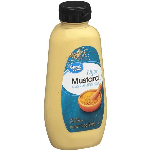 Great Value Dijon Mustard, 12 oz Squeeze Bottle - Walmart.com | Walmart (US)