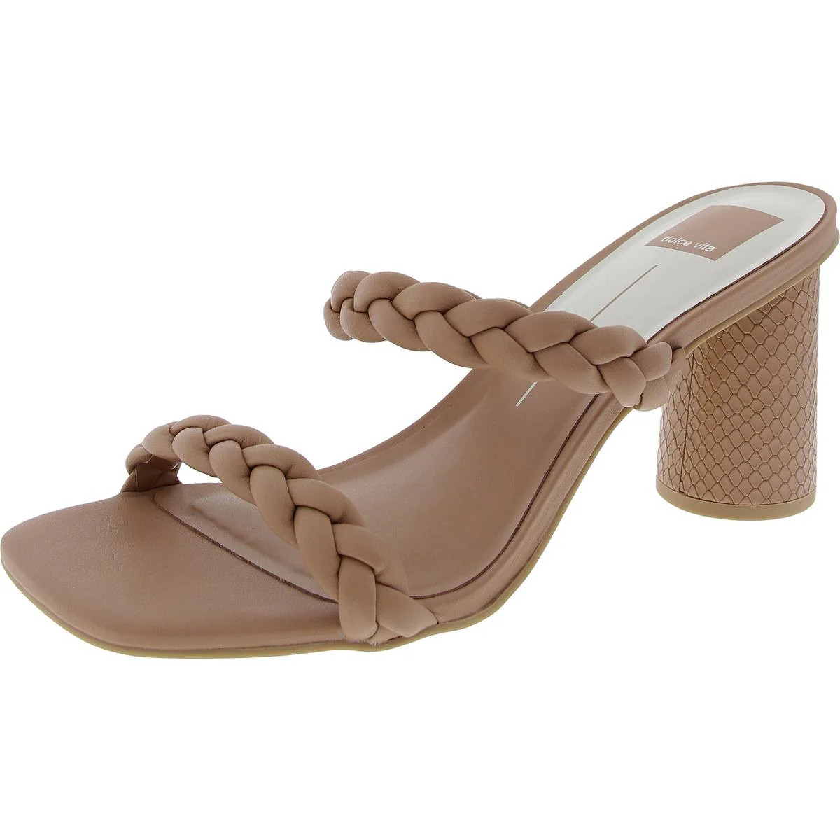 Womens Braided Block Heels | Shop Simon