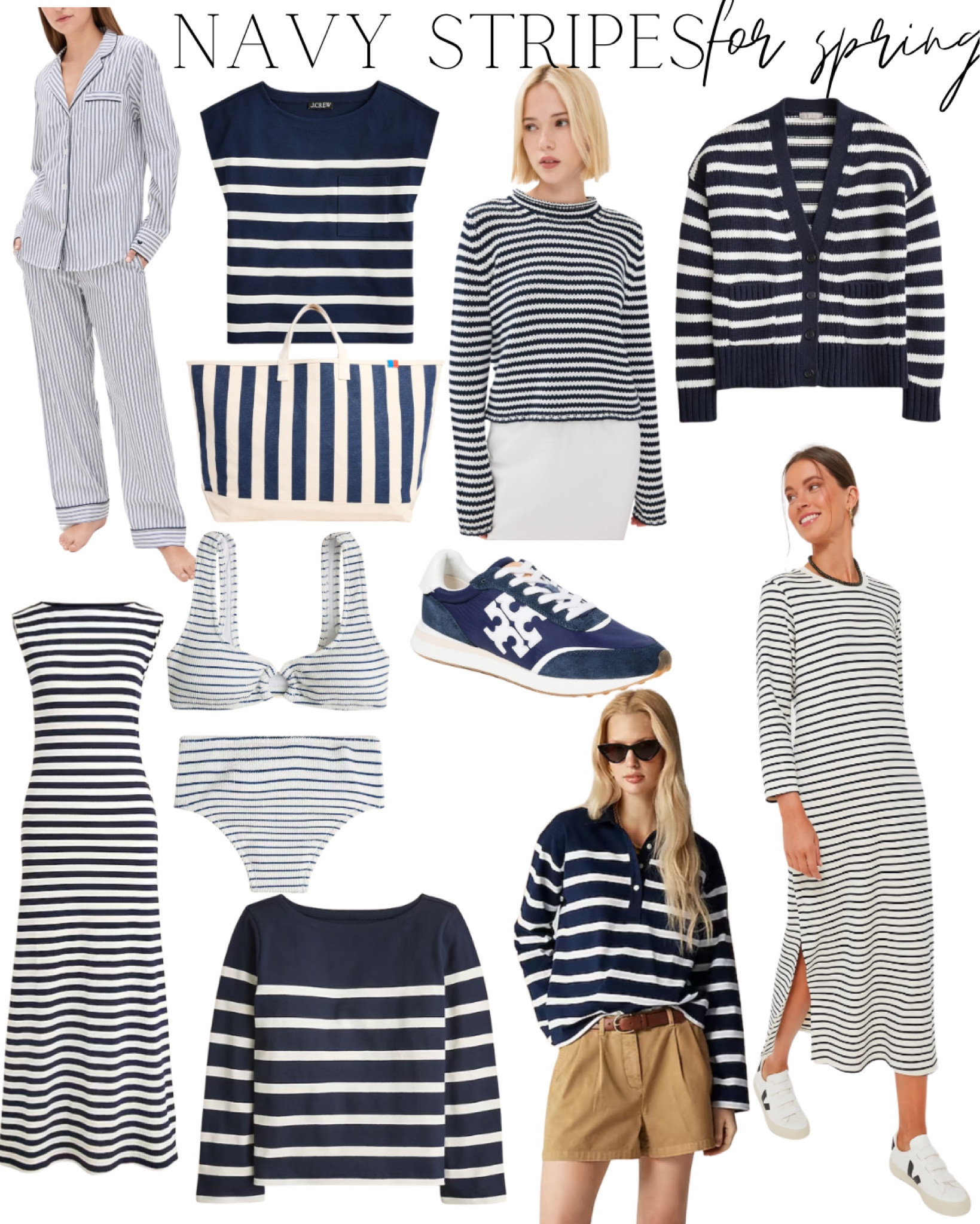 Navy stripes preppy style

#LTKSeasonal #LTKStyleTip #LTKOver40