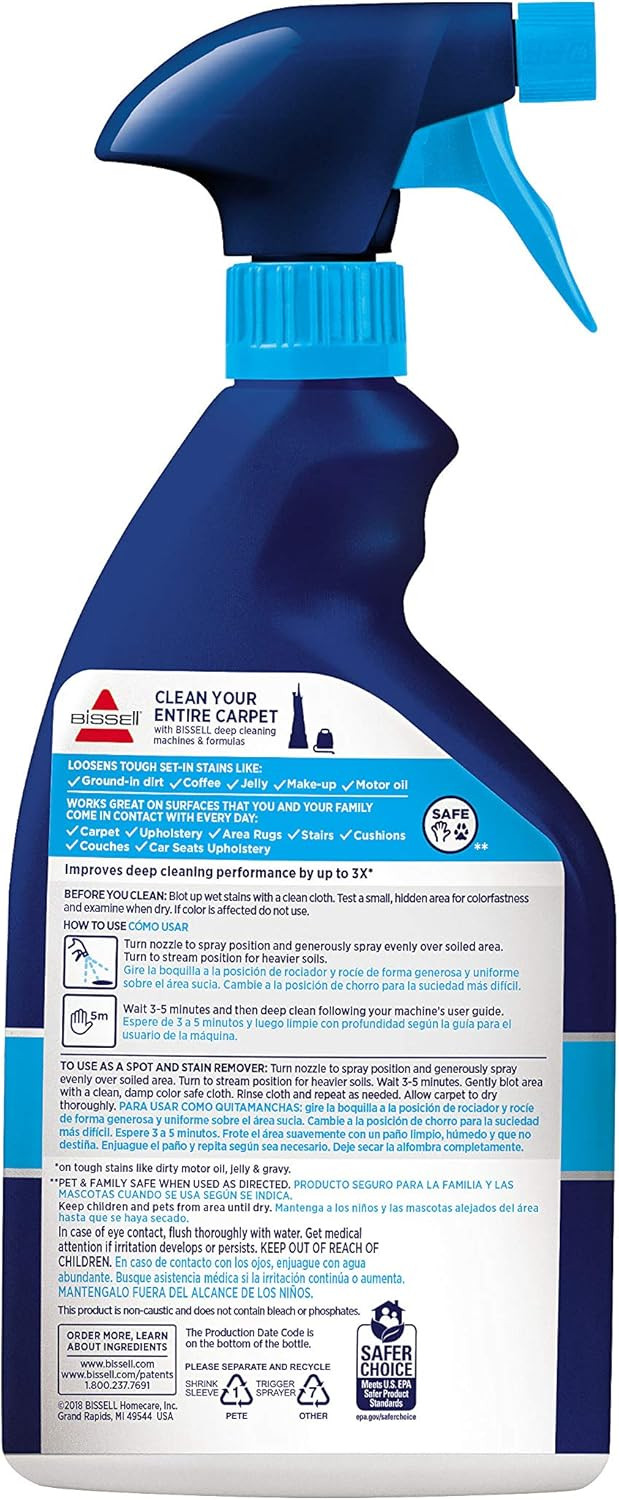 BISSELL Stain Pretreat for Carpet & Upholstery, 22 oz. | Amazon (US)