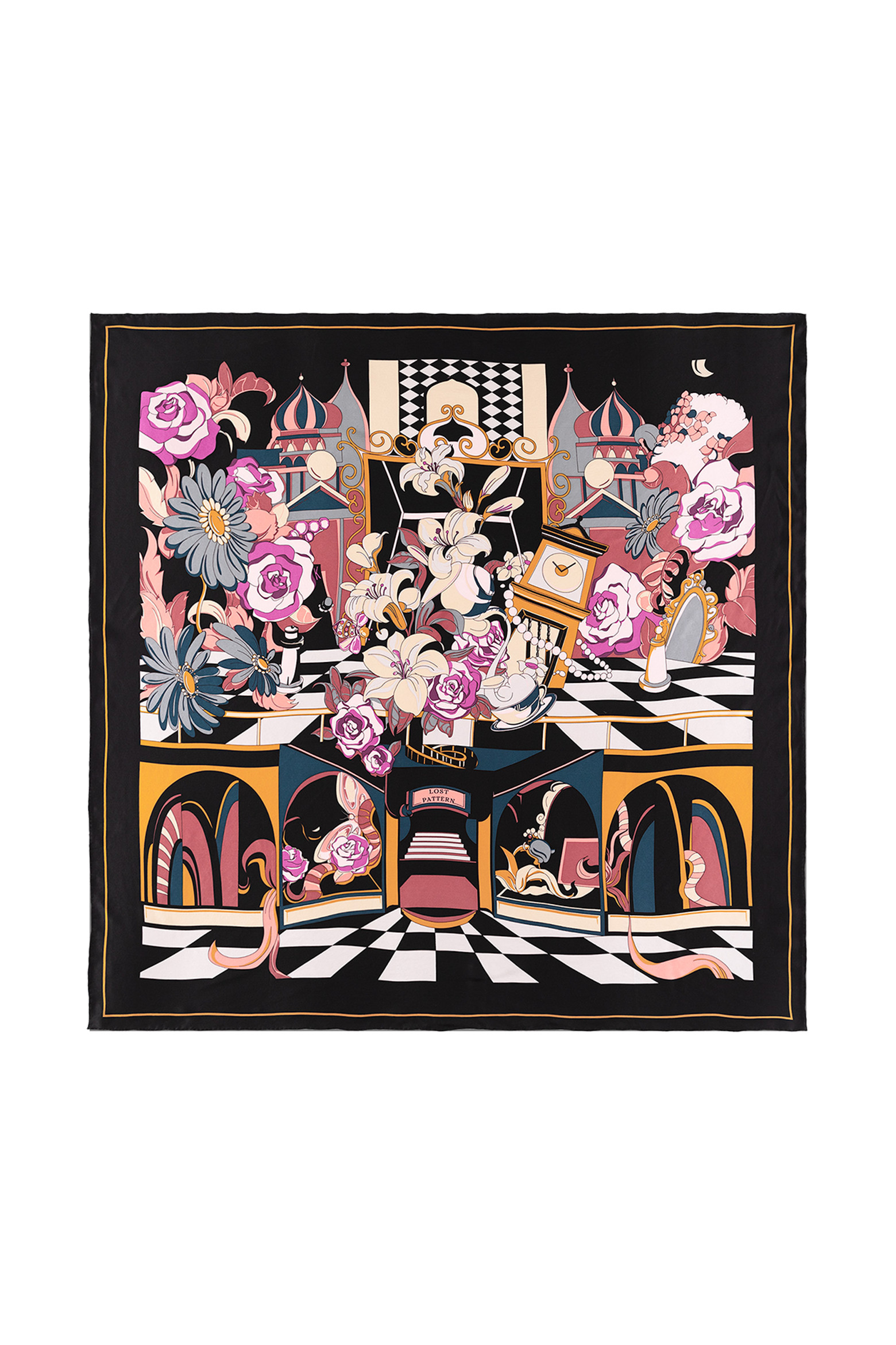 "Vintage Blooms" Large Silk Square Scarf (Women) | Nordstrom | Nordstrom