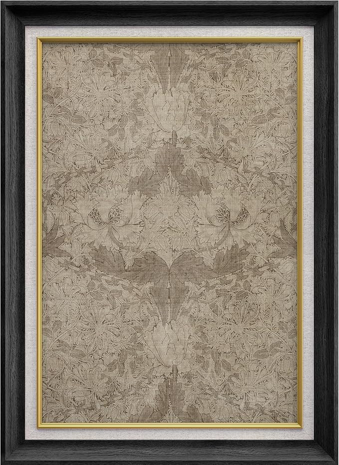 MUDECOR Premium Framed Wall Art Refined Beige Floral Illustrations Fine Art Traditional Scenic Co... | Amazon (US)