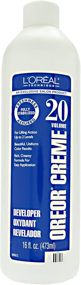 L'Oreal Technique Oreor Developer | Hair Color Developer | Creamy Formula for Uniform Color and B... | Amazon (US)
