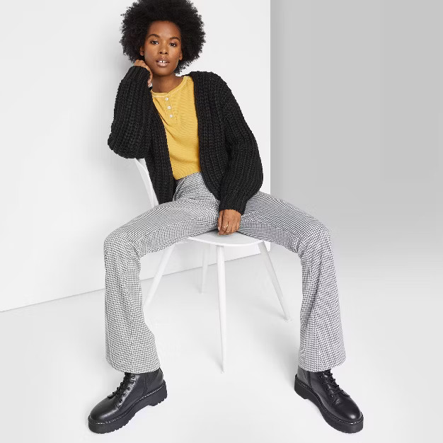 Women's Crafted Chunky Knit Cardigan - Wild Fable™ | Target