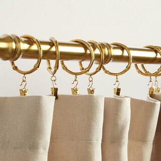 Bamboo Drapery Rings - Set of 10 | Ballard Designs, Inc.