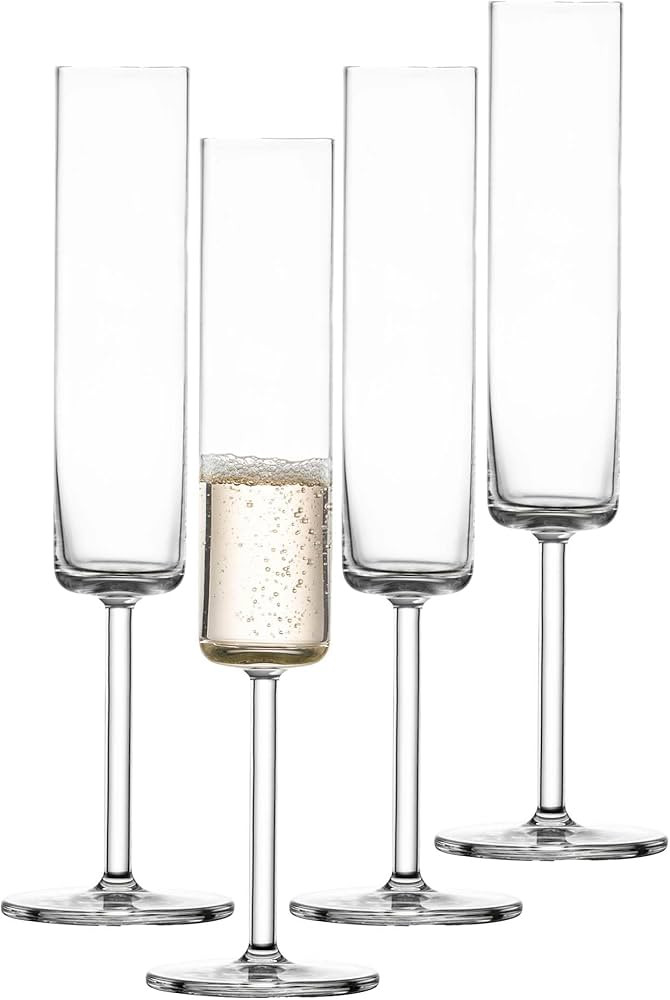 SCHOTT ZWIESEL Modo Champagne Glass (Set of 4), Champagne Glasses with Effervescent Point, Dishwa... | Amazon (US)
