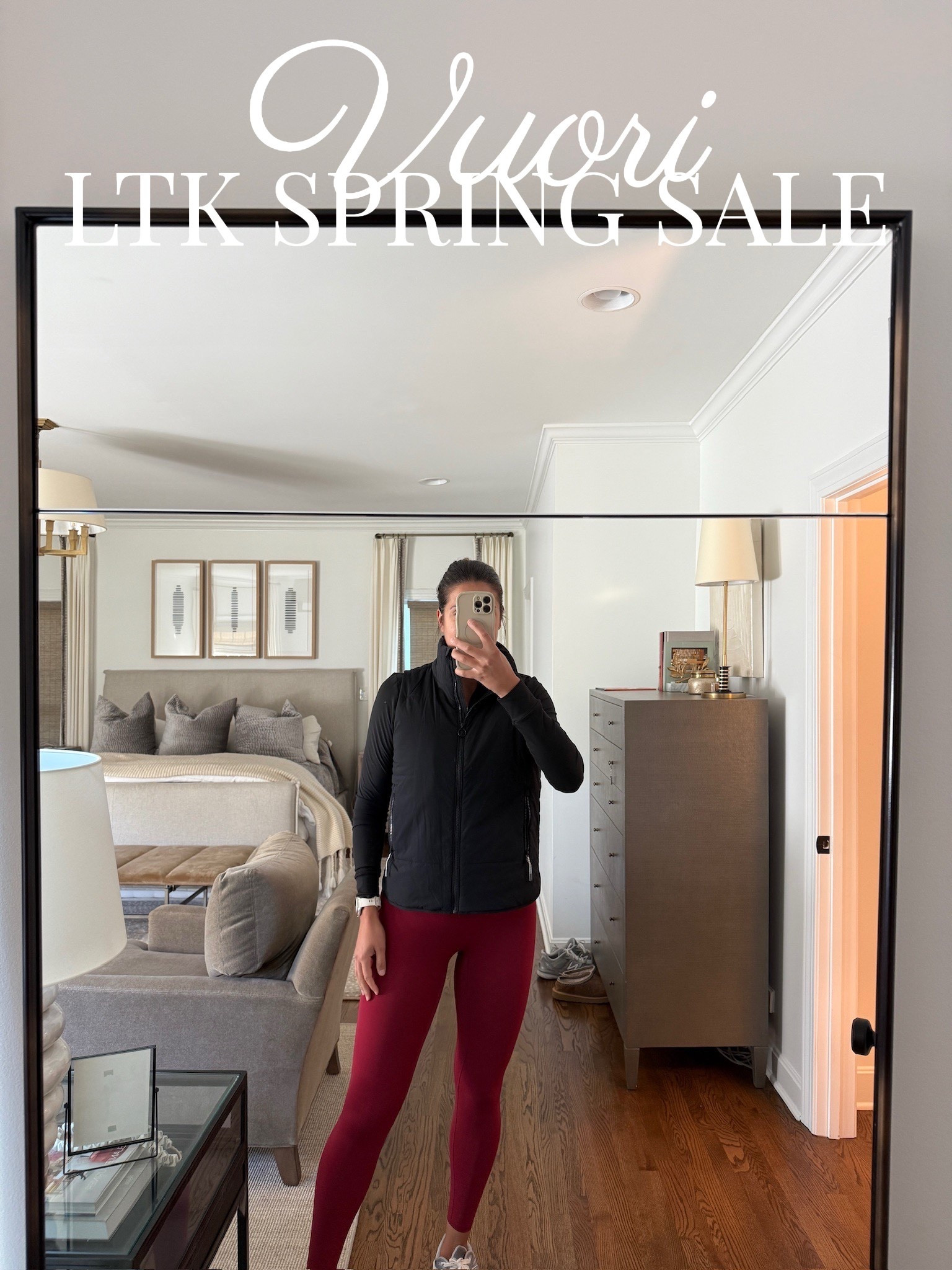 Vuori activewear on sale now!!

vuori, vuori clothing, vuori athleisure, vuori outfit, csb leggings, csb serenity leggings, vuori vest, vuroi quarter zip, black quarter zip, new balance, 9060s, fall activewear, Grace White, Grace White Fit