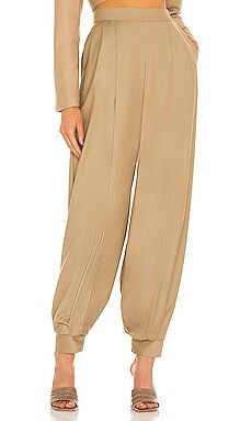 Ronny Kobo Edie Pant in Taupe from Revolve.com | Revolve Clothing (Global)