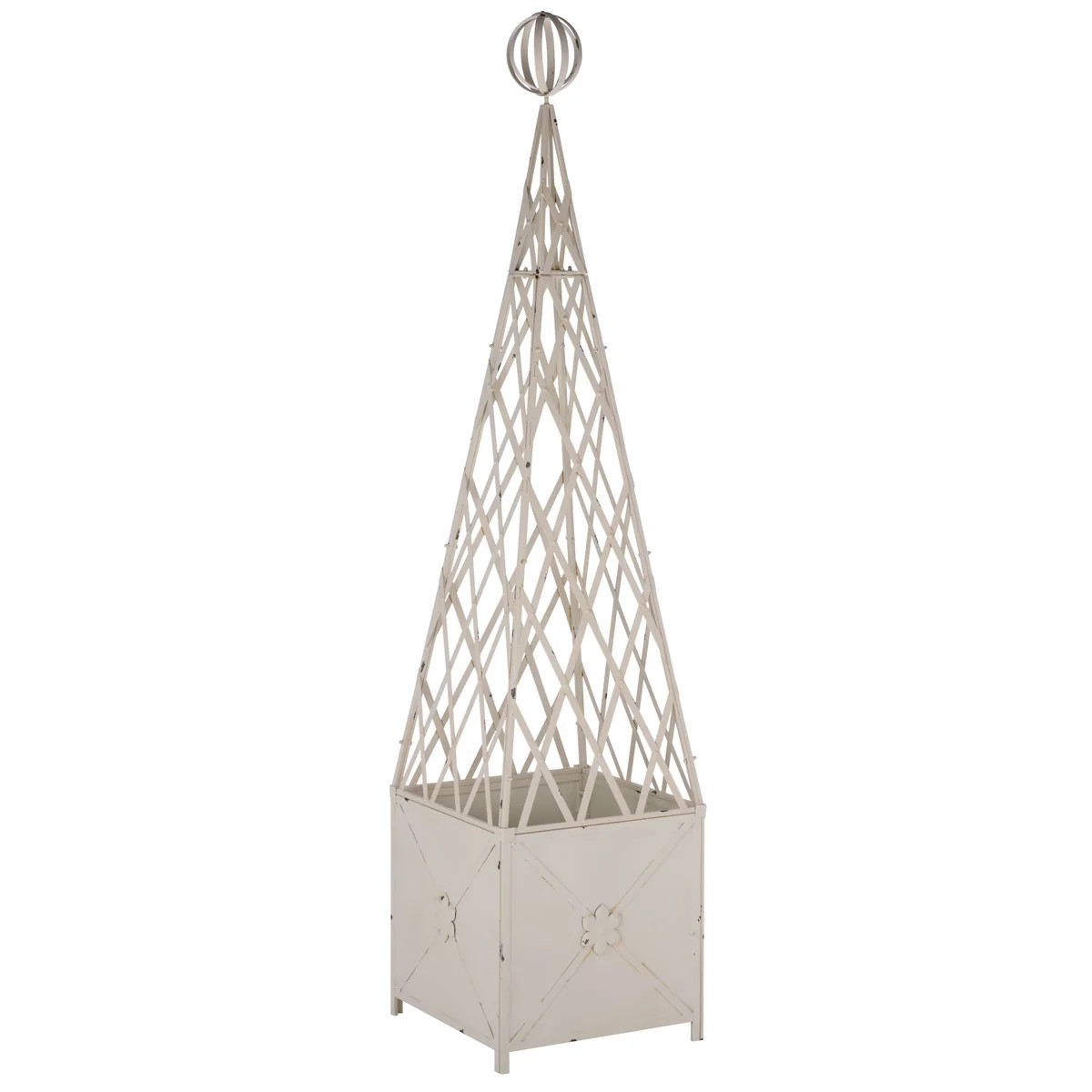 Safavieh Caledonia Trellis Planter, PAT5048 | The Enchanted Home