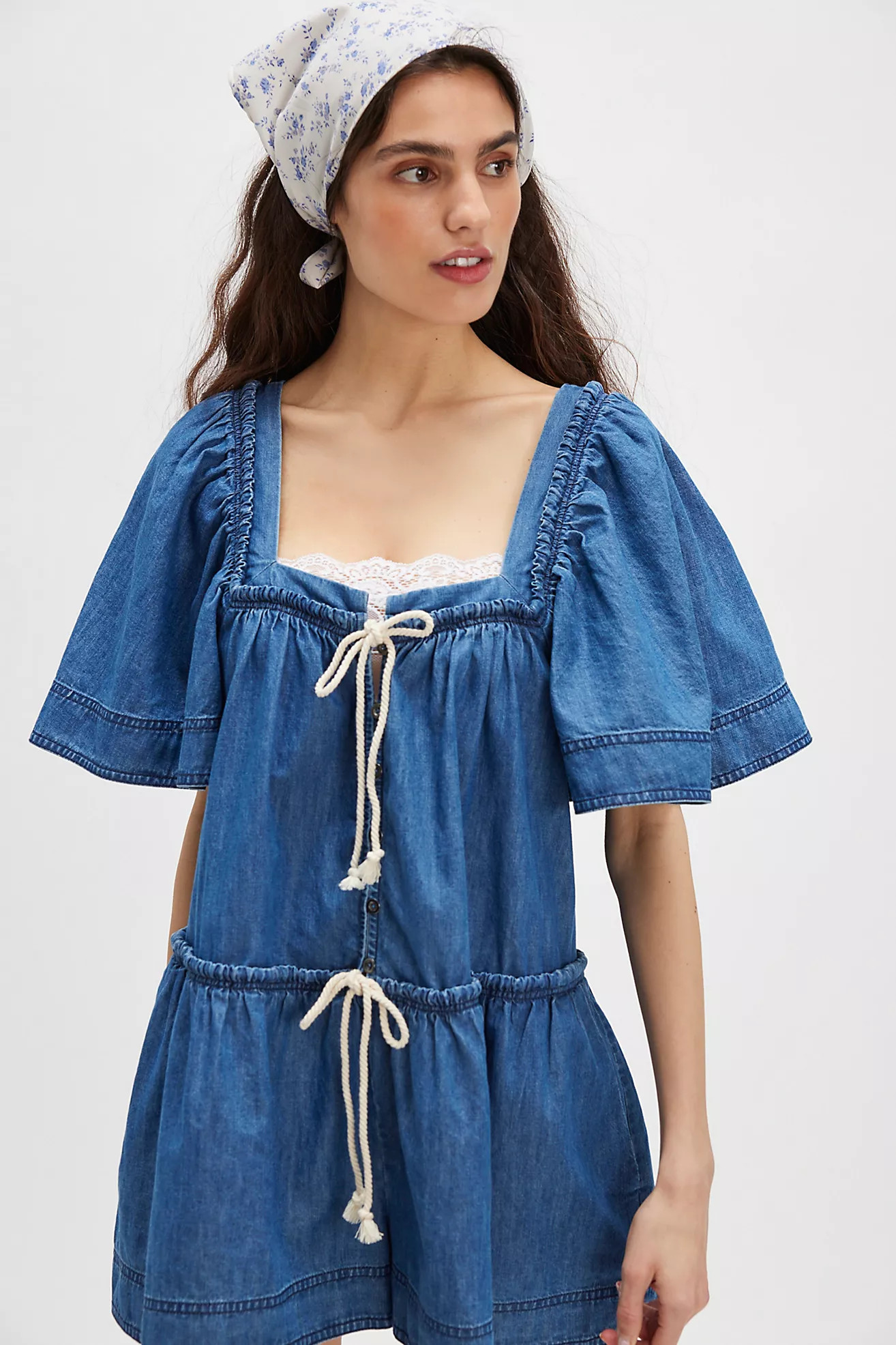 County Line Denim Romper | Free People (Global - UK&FR Excluded)