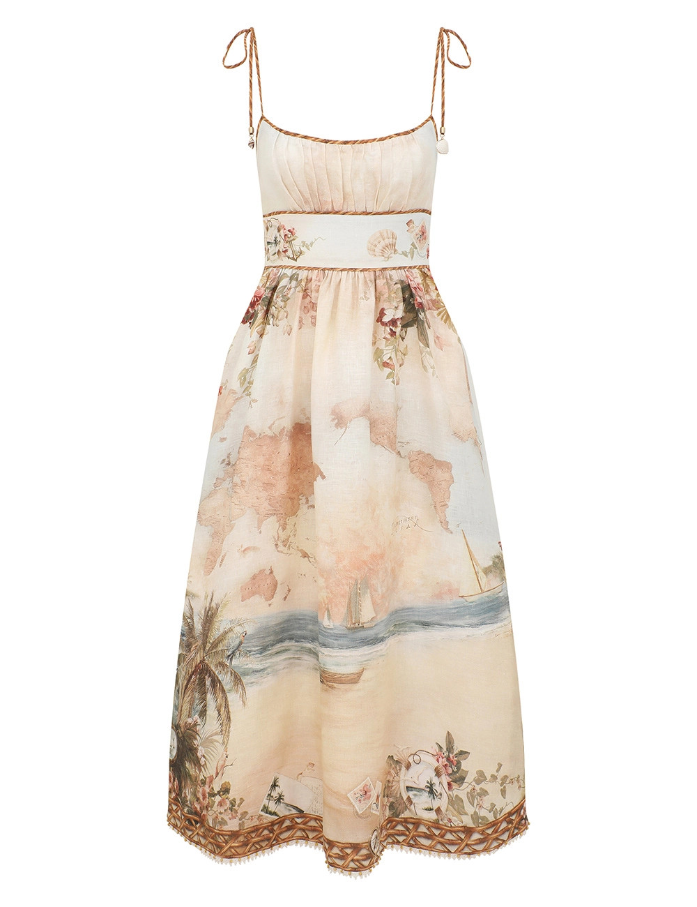 Mahon Picnic Dress - Island Map Blue            
        
            

    
    
    










... | ZIMMERMANN (US, CA, EU, MENA)