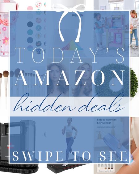 today’s hidden deals on Amazon! get them while they last!

Amazon finds | water bottle | hair tools | wreath | play kitchen | shaved ice | treadmill | makeup brushes | laser hair removal | bissel clean 

#LTKSaleAlert #LTKHome #LTKKids