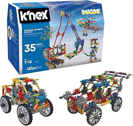 K’NEX – 35 Model Building Set – 480 Pieces – For Ages 7+ Construction Education Toy (Amaz... | Amazon (US)