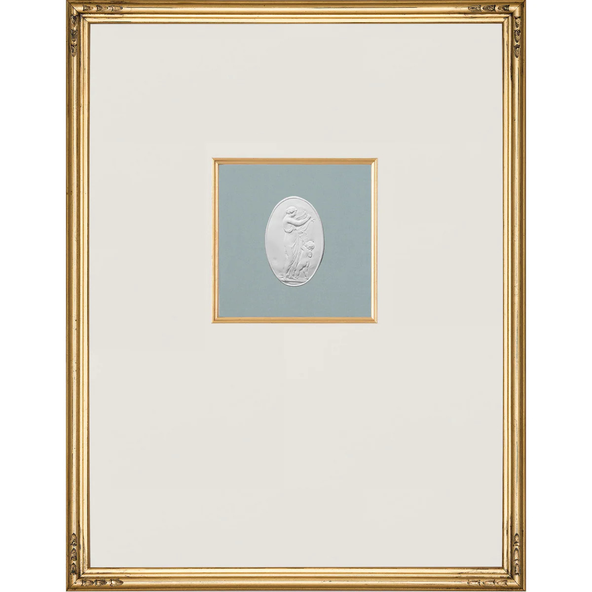 Intaglio in Gold Frame - Medium | Mintwood Home LLC - mintwoodhome.com