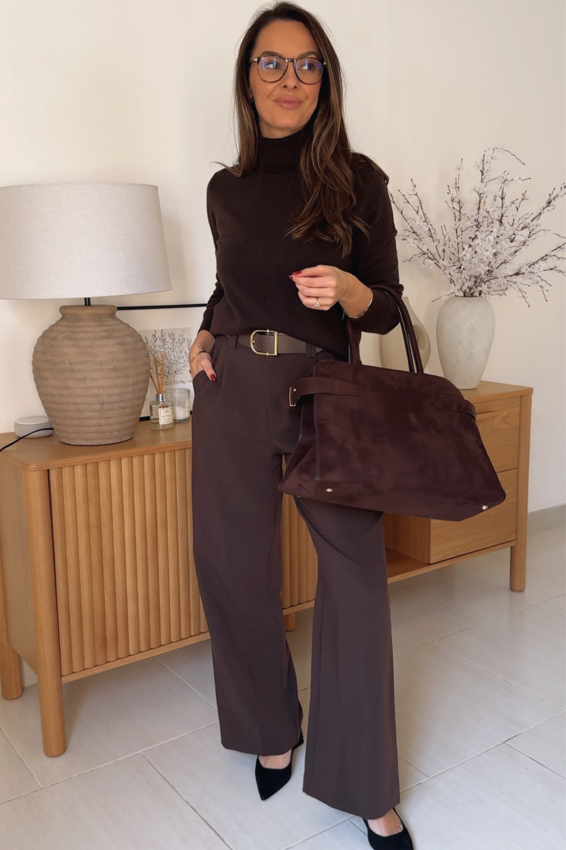 Winter workwear 🤎☕️

#LTKwinter #LTKworkwear