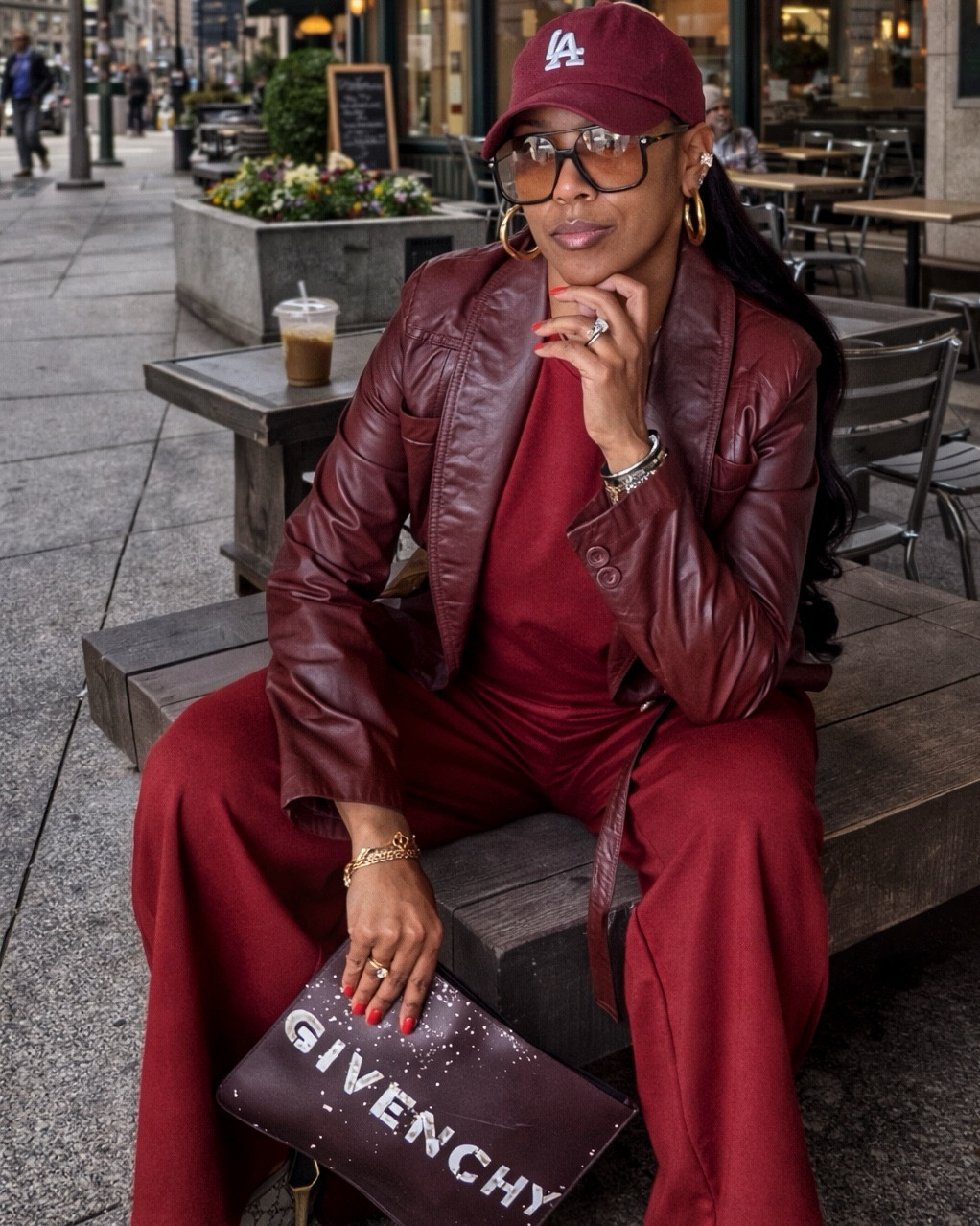 The deeper the color…. The more luxurious… Do you agree? 🤎♥️🫶🏽✨ #whattowearhereandthere #wine #bordeaux #casualchic #luxury #coffeee

#LTKdayinmylife #LTKOver40 #LTKootd