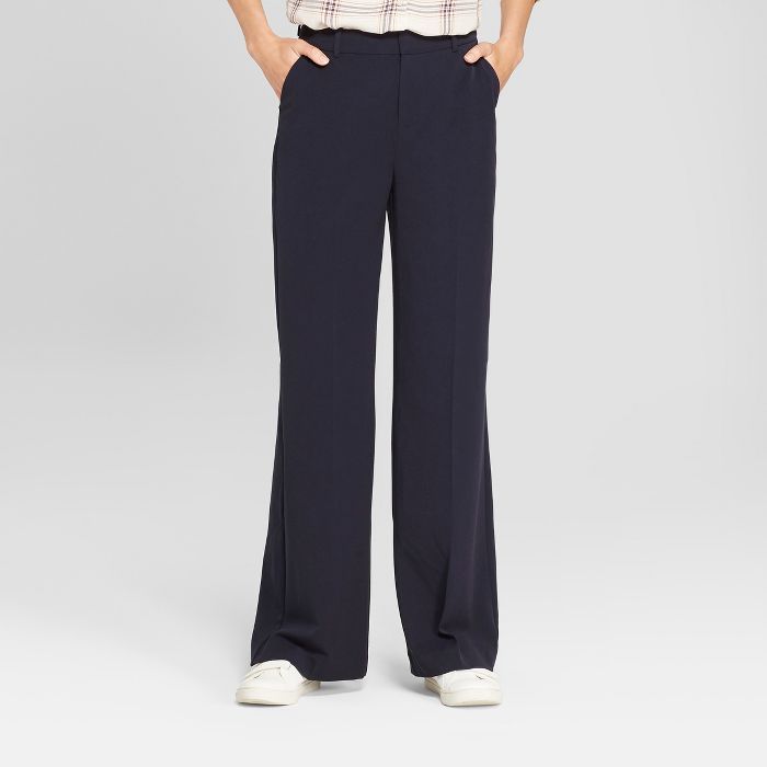 Women's Wide Leg Bi-Stretch Twill Pants - A New Day™ | Target