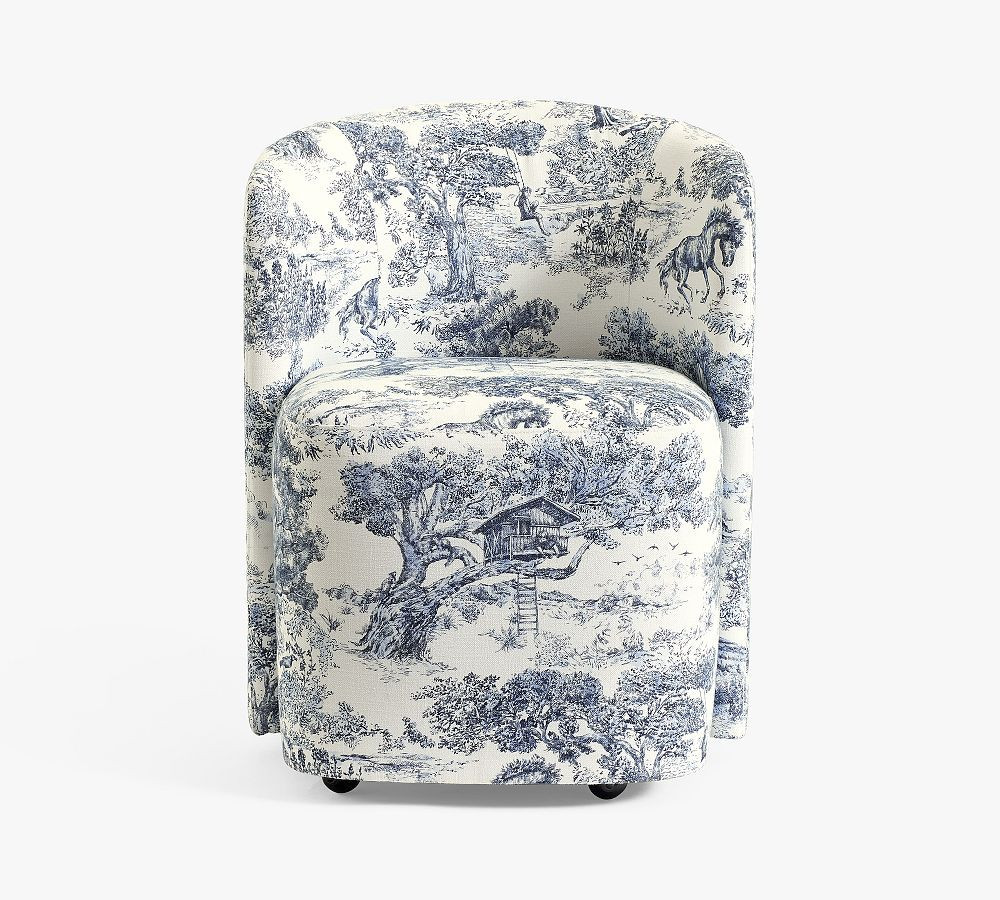 Brandon Maxwell Groveland Toile Upholstered Dining Chair