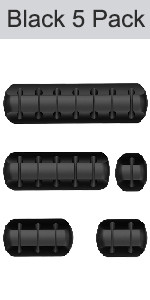 INCHOR Cord Organizer, Cable Clips Cord Holder, Cable Management USB Cable Power Wire Cord Clips,... | Amazon (US)