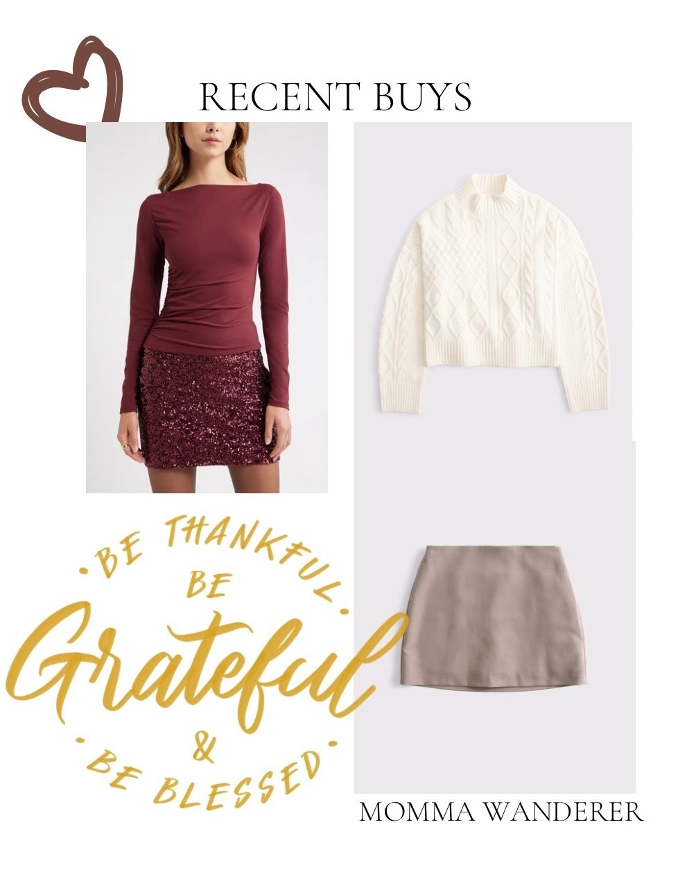 Stress shopping lately! Recent purchases for holiday outfits 🤎

#LTKHoliday #LTKSeasonal #LTKOver40