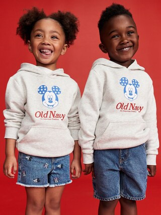 Old Navy x Disney© Mickey Mouse Unisex Logo-Graphic Flag Hoodie for Toddler | Old Navy (US)