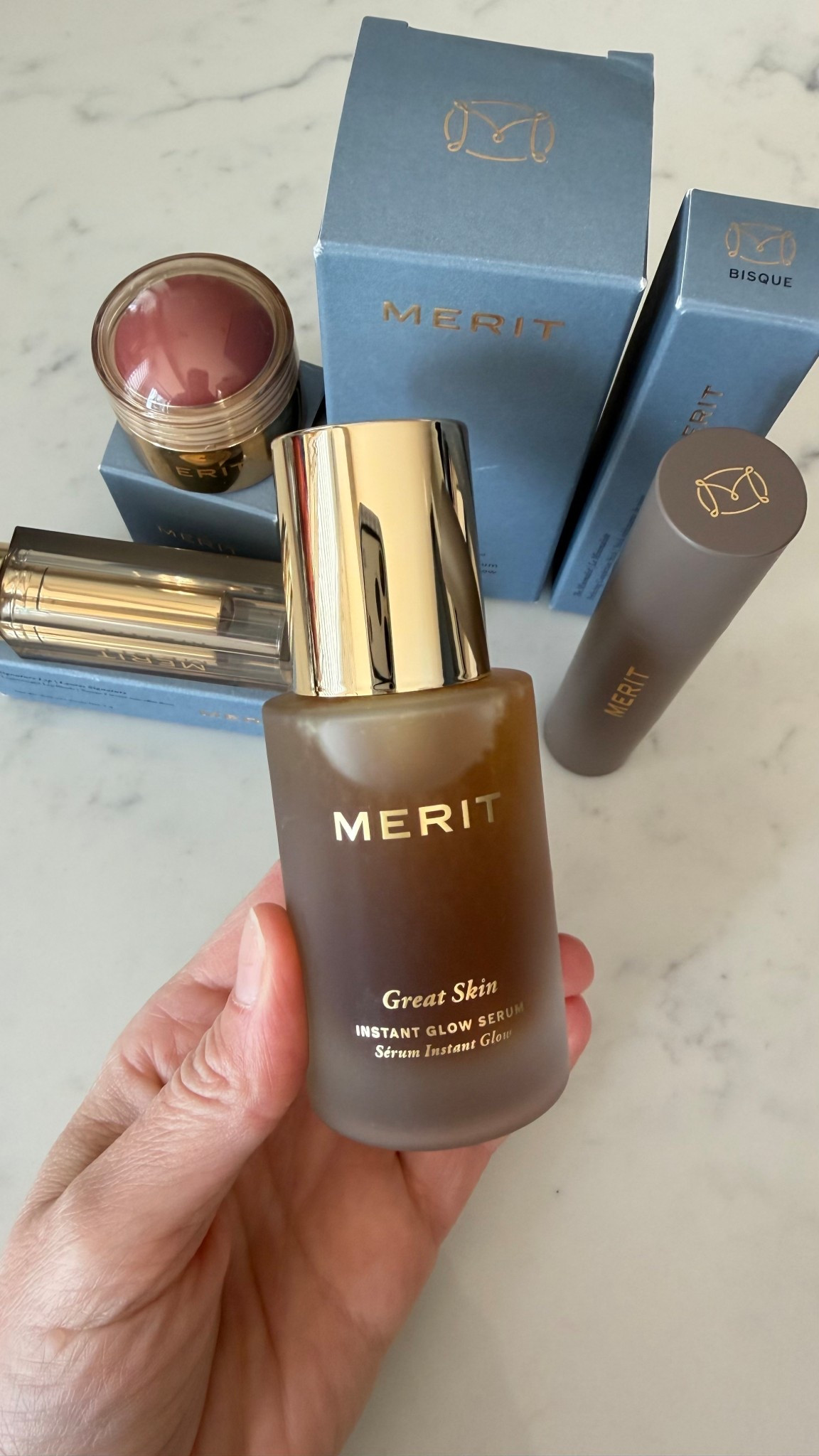 SO excited to try the skincare products @Merit gifted me! Especially looking forward to trying this Instant Glow Serum! 💙



#LTKBeauty #LTKselfcare #LTKgrwm