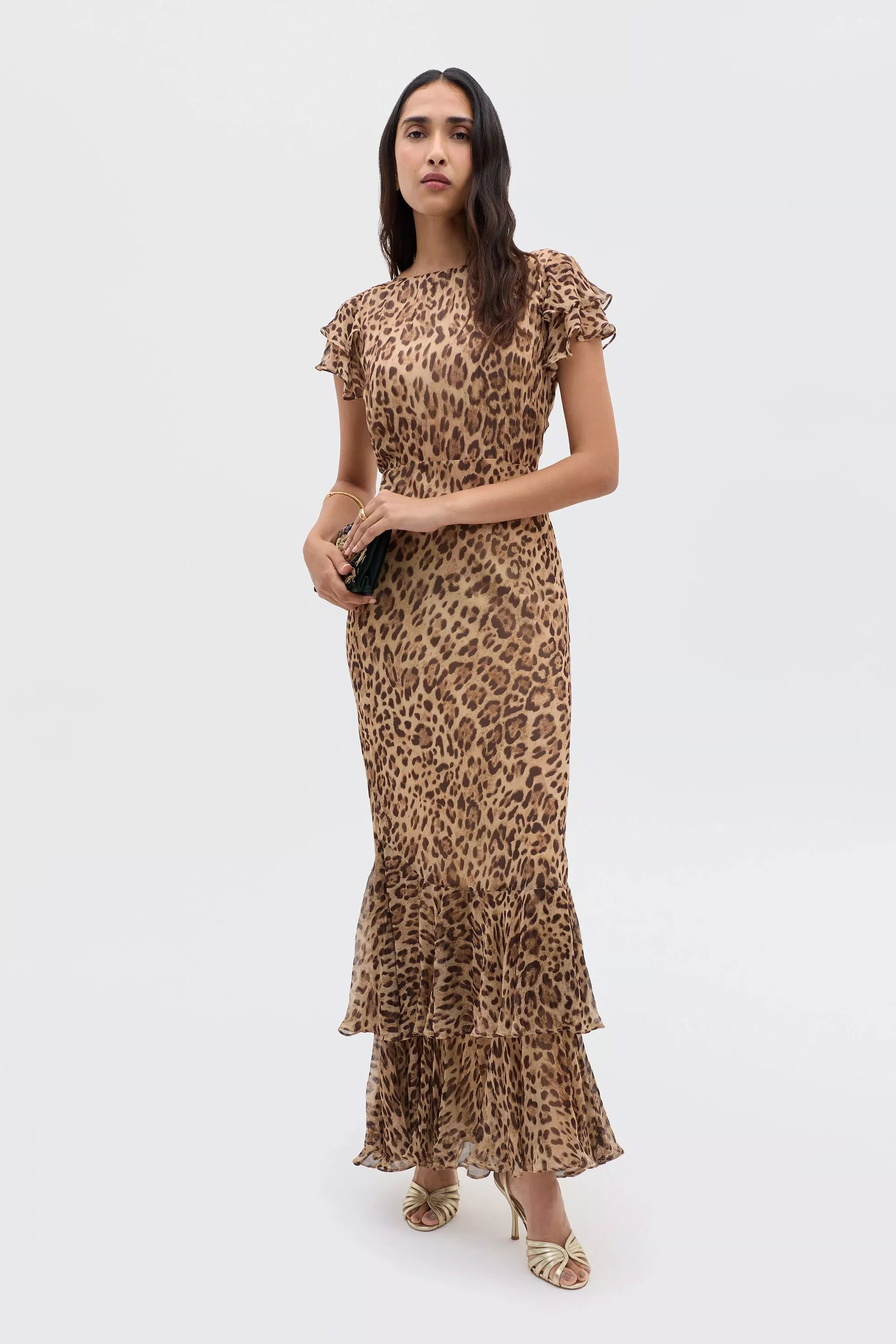 Ordinia - Mila Leopard Brown | Rixo