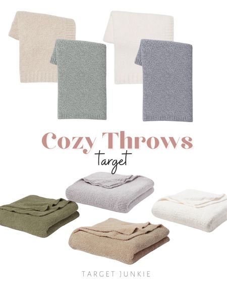 Cozy throws at Target! Perfect for the cooler weather 

Target finds, Target style, Target home, soft blanket, gifts for her 

#LTKGiftGuide #LTKHoliday #LTKhome