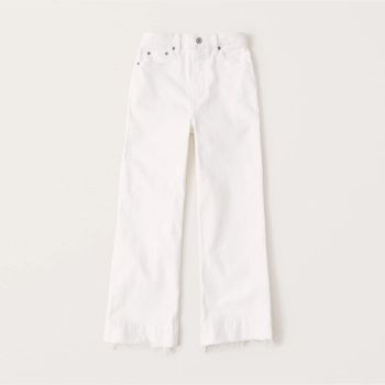 Ultra High Rise Cropped Wide-Leg Jeans | Abercrombie & Fitch (US)