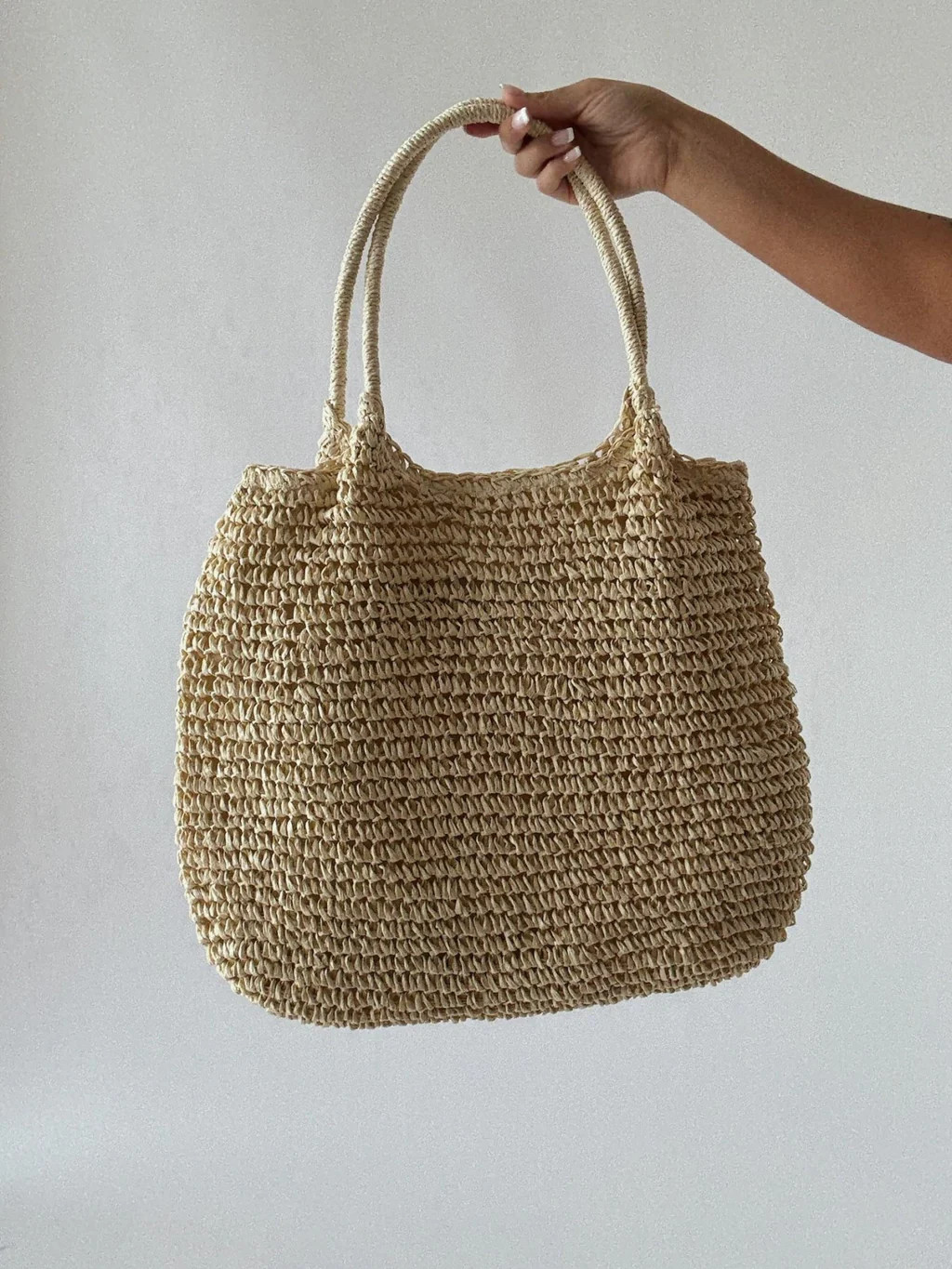 Straw Tote Bag | amandenimes