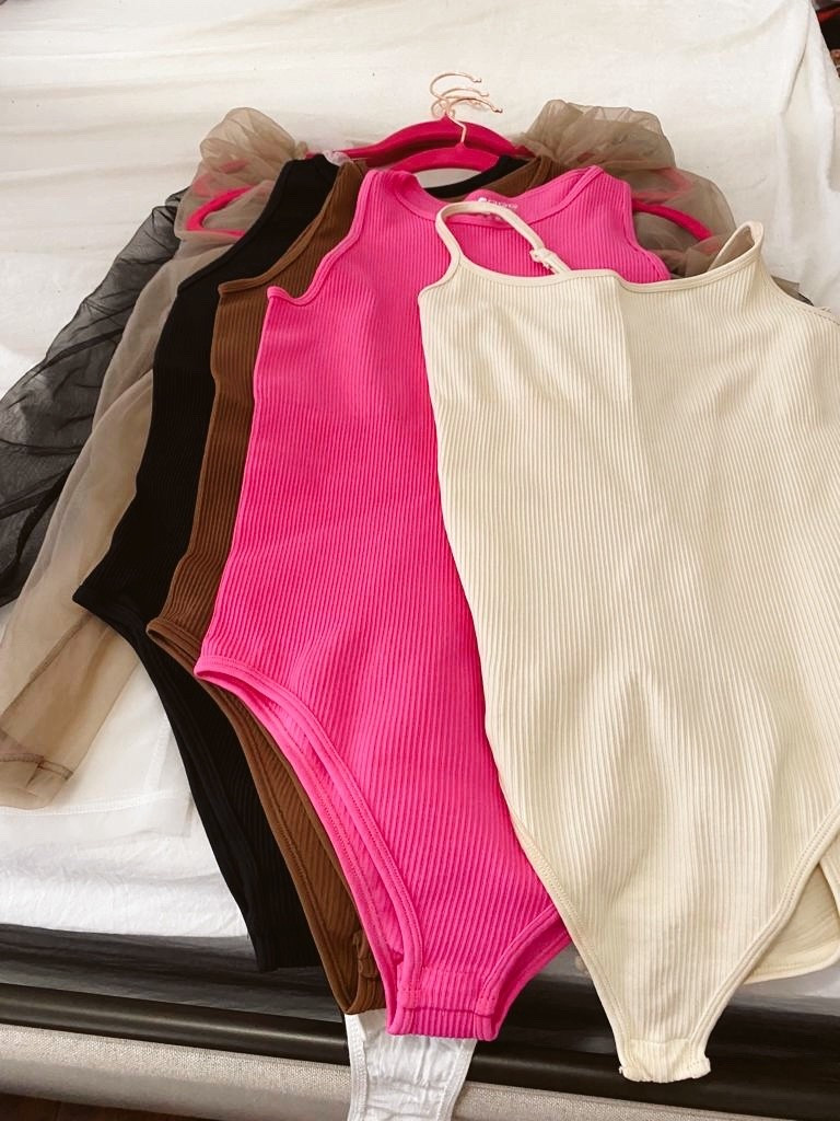 Obsessed with bodysuits for Christmas — comfy, flattering, and so easy to style. Perfect for pairing with anything sparkly for the holidays.

#LTKHoliday #LTKootd #LTKgrwm