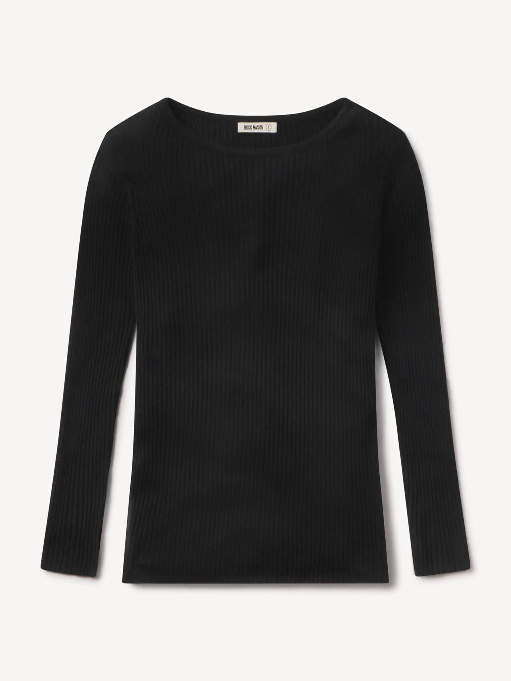 Featherweight Silk Cashmere Bateau Neck L/S | Buck Mason