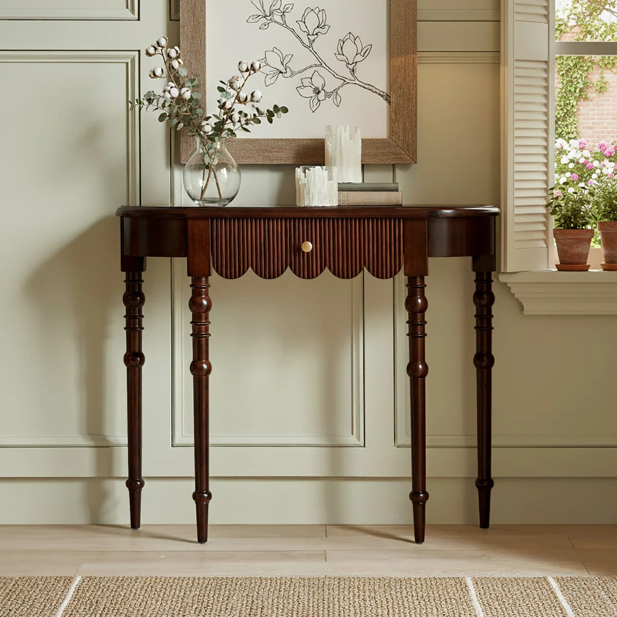 39" Solid Wood Console Table | Wayfair North America