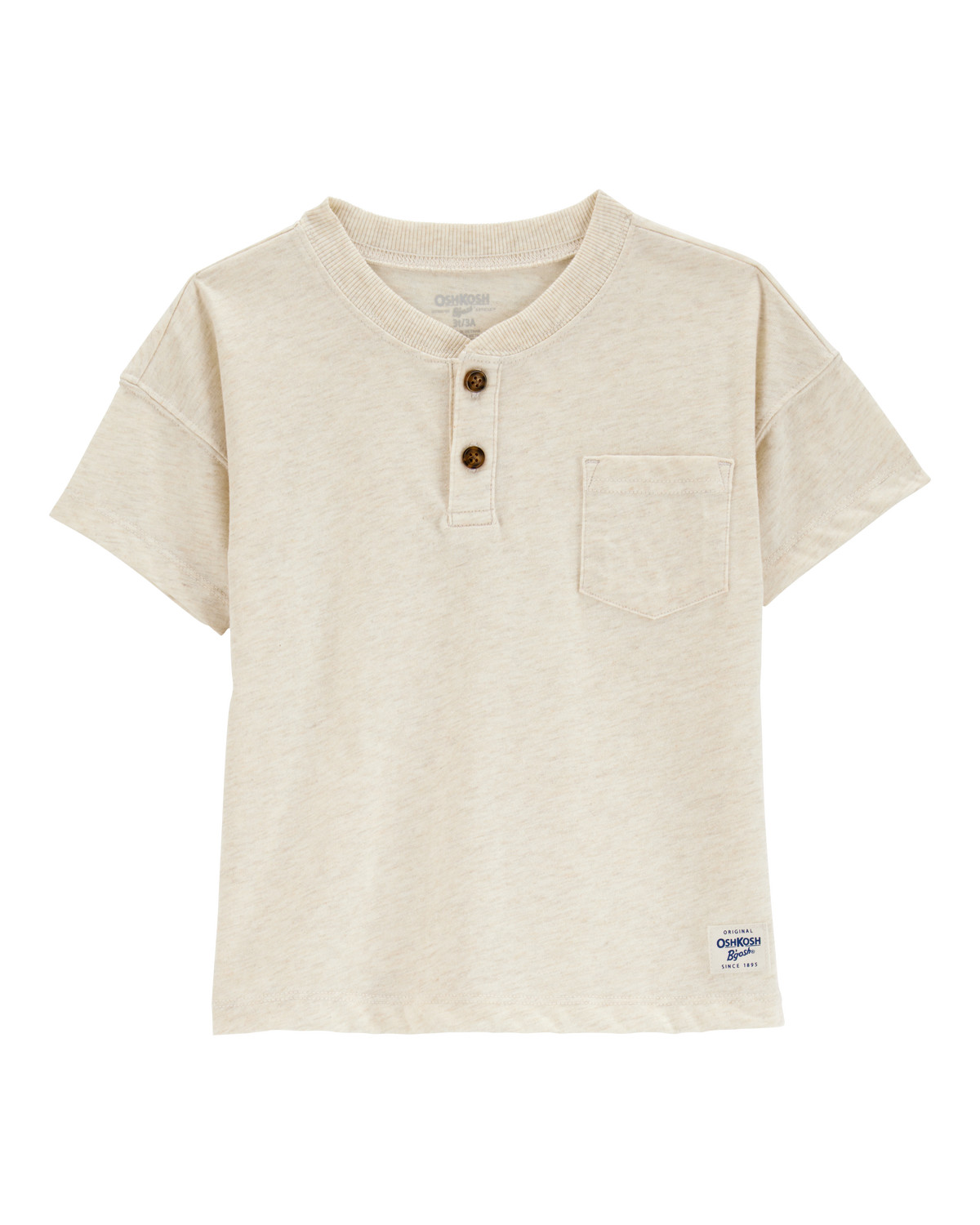 Toddler Pocket Henley Tee | Carter's Inc
