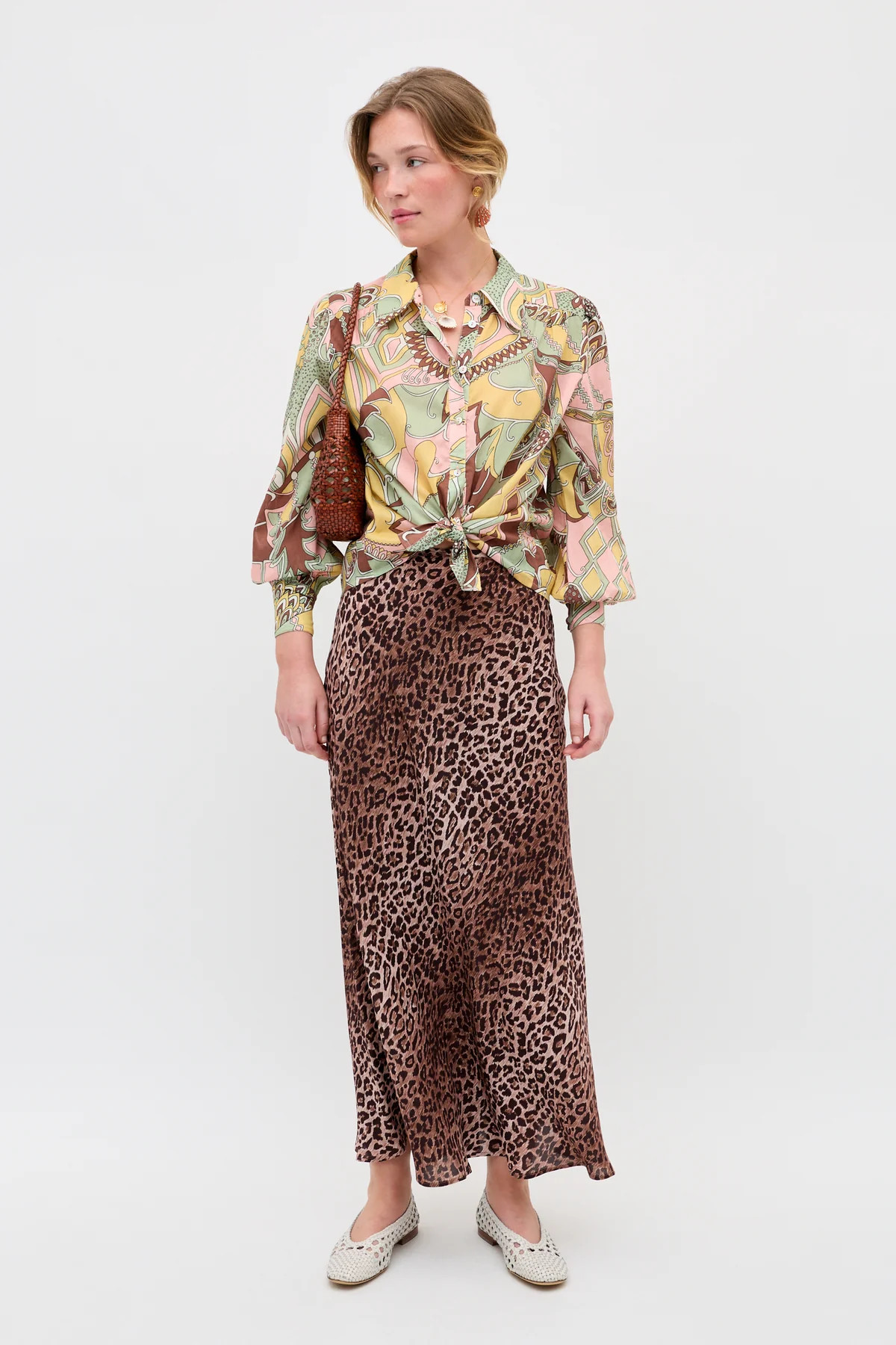 Kelly - Leopard Brown | Rixo