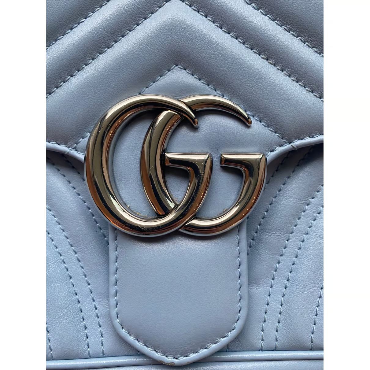 GG Marmont Chain Leder Cross body tashe | Vestiaire Collective (Global)