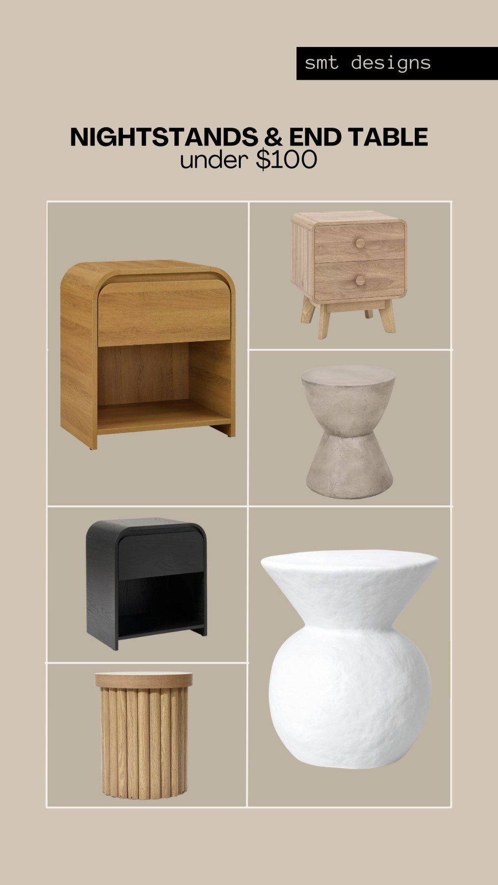 I love a good deal especially on larger pieces of furniture! All these nightstands are under $100

#LTKFindsUnder100 #LTKHome #LTKStyleTip
