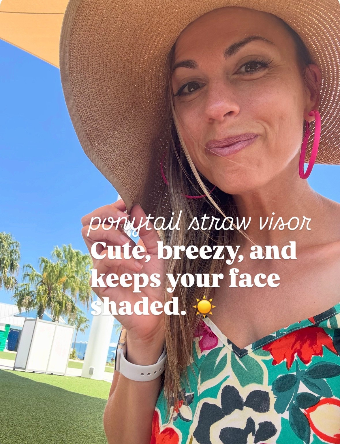Ponytail straw visor — cute, breezy, and made to keep your face perfectly shaded ☀️✨

#LTKootd #LTKmomlife #LTKBeauty