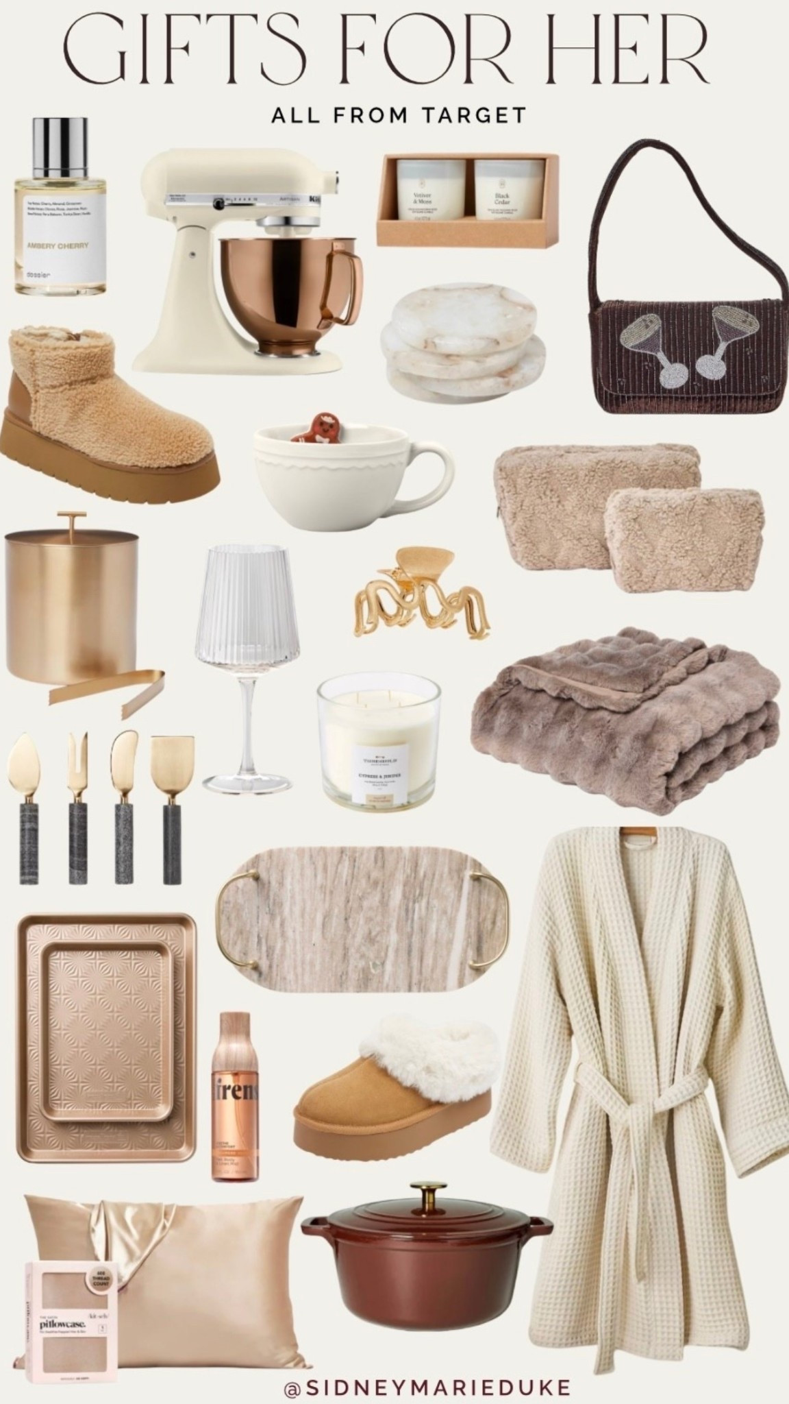 Gift ideas for her from target! 🤎✨ 

#LTKBeauty #LTKHoliday #LTKGiftGuide

#LTKHoliday #LTKGiftGuide