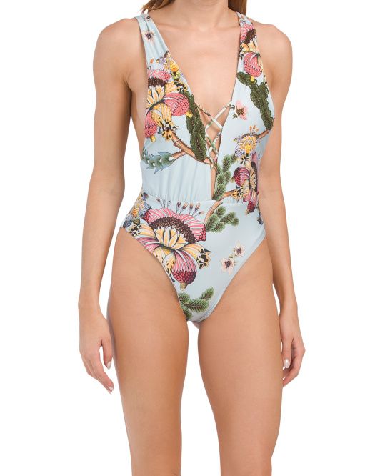 Floral One-piece Swimsuit | TJ Maxx