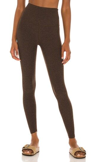 Spacedye Caught in the Midi High Waisted Legging in Chocolate Chip Espresso | Revolve Clothing (Global)