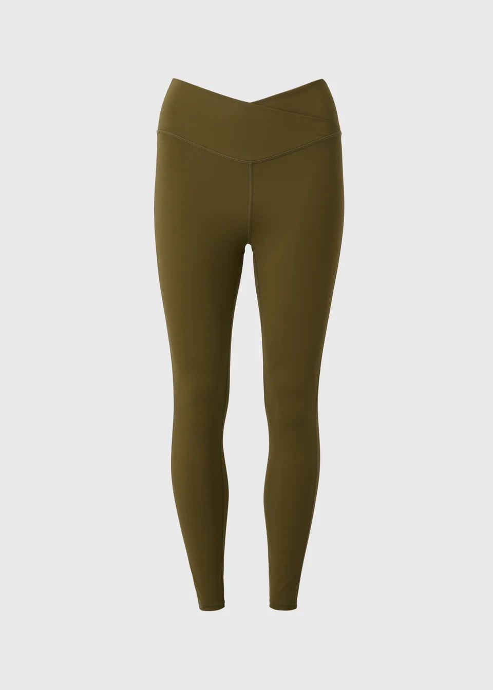 Souluxe Khaki Wrap Waist Leggings | Matalan (UK)