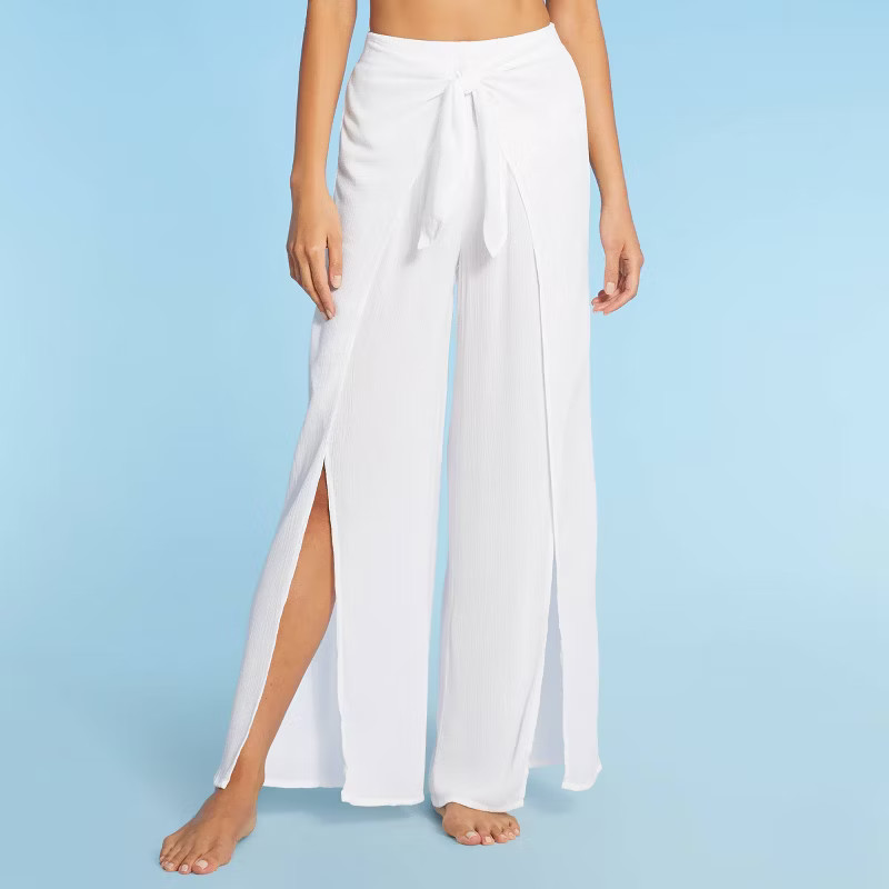 Women's Tie-Front Cover Up Pants - Kona Sol™ | Target