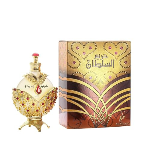 KHADLAJ PERFUMES Hareem Al Sultan Gold Concentrated Perfume Oil for Unisex, 1.18 Ounce | Amazon (US)